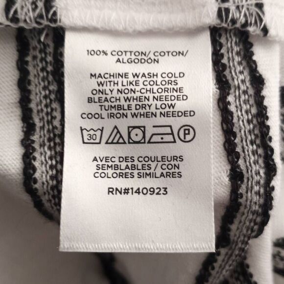 LOFT WHITE & BLACK TOP SZ.XXL NWT. - Picture 8 of 8